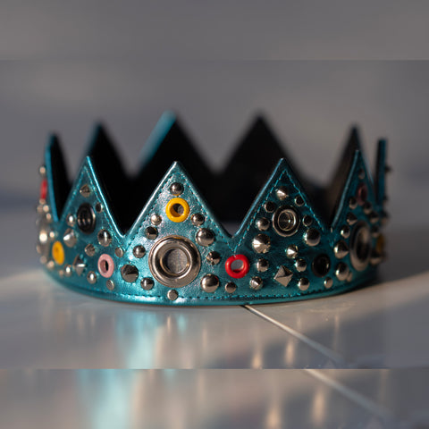 Turquoise Multi-Color Ring Regalia Crown