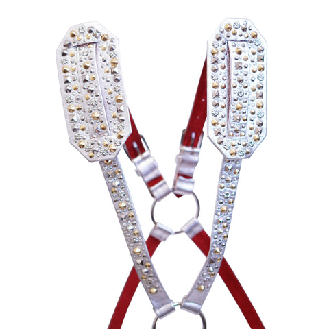 King's Silver Leather Harness
