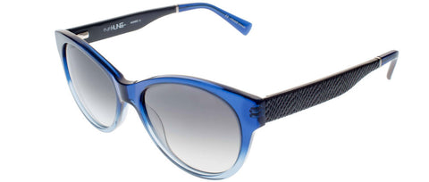 "Catalina" Blue to Light Blue Gradient Cateye Sunglasses