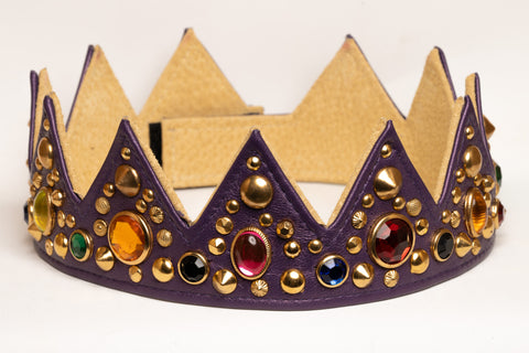 Purple Treasure Regalia Crown