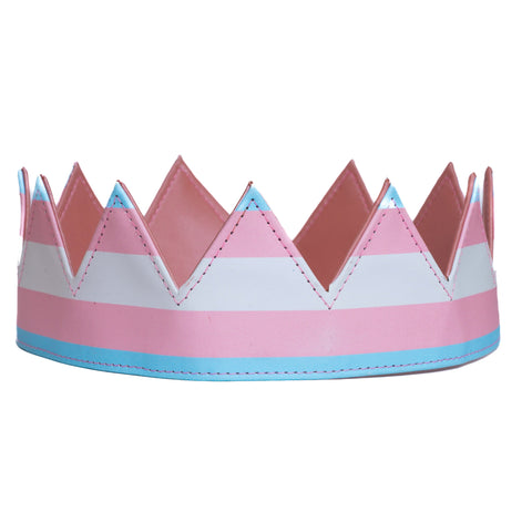 Trans Pride Reversible Crown