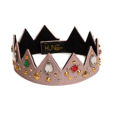 Lavender Jeweled Queen Regalia Crown