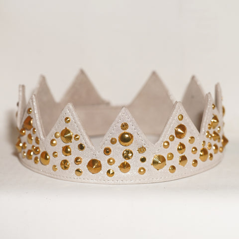 The Sparkling Ivory Regalia Crown