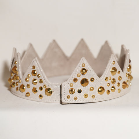 The Sparkling Ivory Regalia Crown