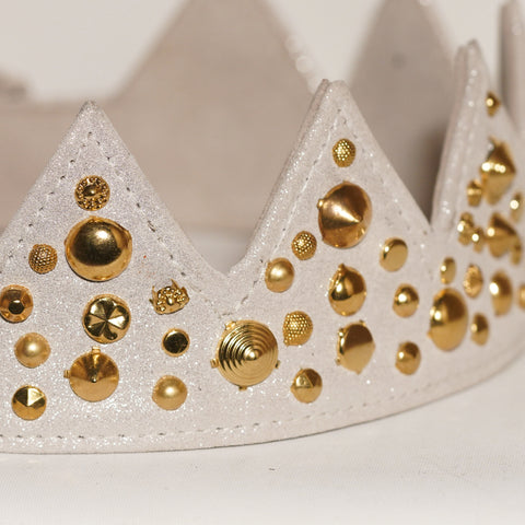The Sparkling Ivory Regalia Crown