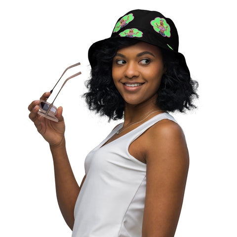 Reversible Britney Bucket Hat by Hi Hairy