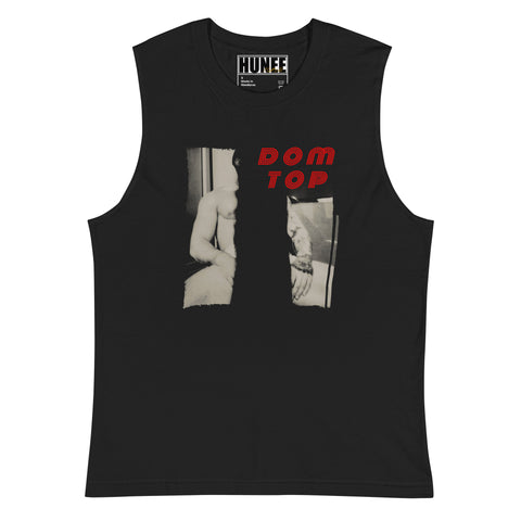 " Dom Top" Sleeveless Men's T- Shirt ( Matt Gold Collection )