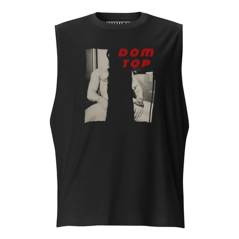 " Dom Top" Sleeveless Men's T- Shirt ( Matt Gold Collection )