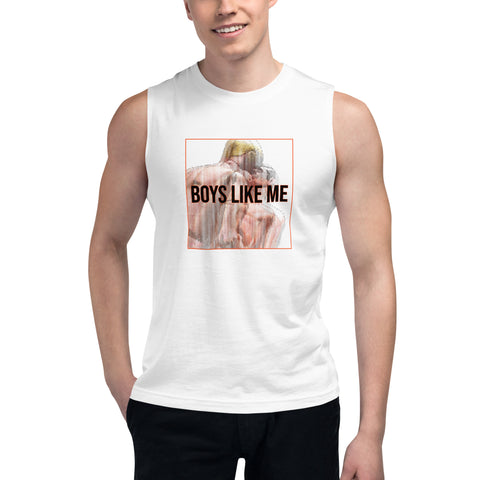 "Boys Like Me" Men's Sleeveless Muscle T-Shirt ( Matt Gold Collection )