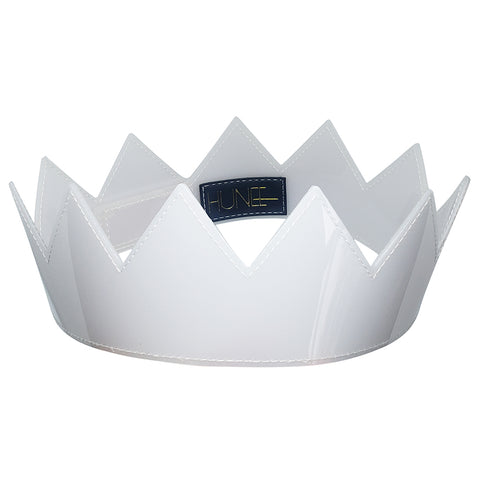 white pvc crown