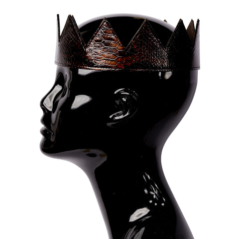 Shiny Lux Snakeskin Crown