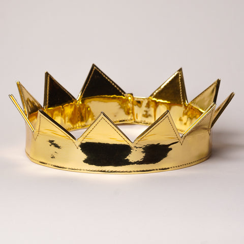Gold Mylar Rihanna crown