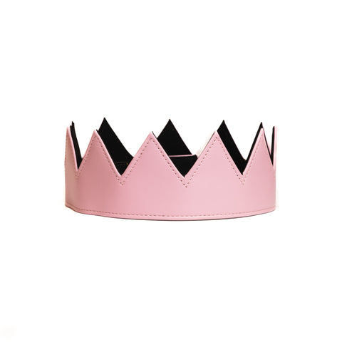 Pink Leather Crown