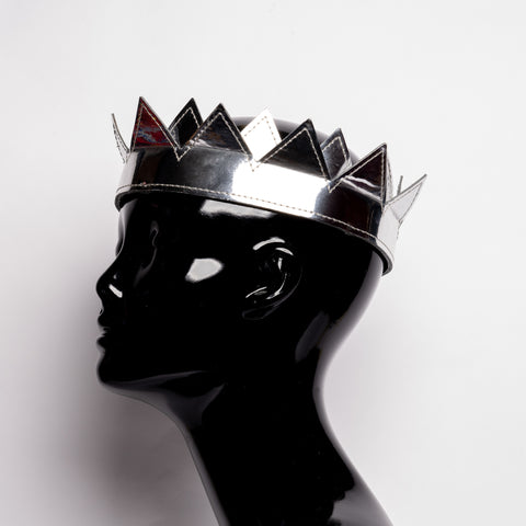 Silver DELUXE Ou KVNG Crown ( AKA the Bad Girl Anti Crown )
