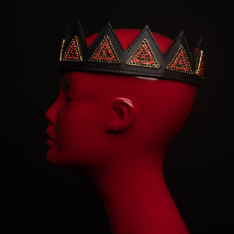 The Crystal Blade Crown ( Red/Gold Edition )