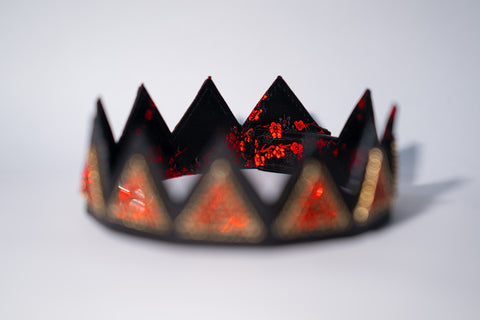 The Crystal Blade Crown ( Red/Gold Edition )