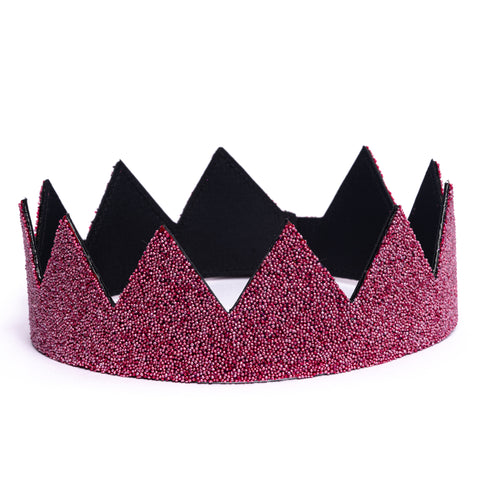 Shiny Red Micro Pearl Crown