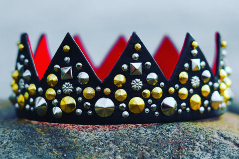 Black Red Bottom Regalia King's Crown