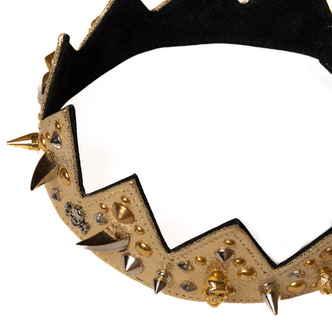 Golden Primal Skull Regalia Crown