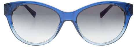"Catalina" Blue to Light Blue Gradient Cateye Sunglasses