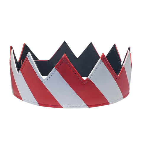 Candy Cane Crown Hand Painted BBV