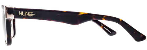 Shiny Tortoise with Rose Gold Metal Wayfarer Sunglasses